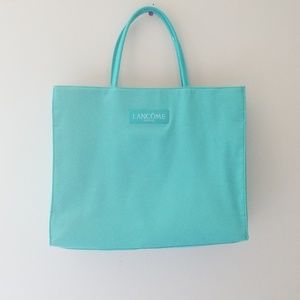 Teal Lancome Paris Bag